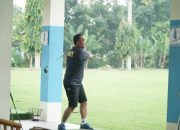 Menjaga Stamina, Dankodiklatal Golf Bersama PJU Jajarannya