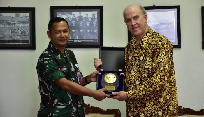 Komandan Wing Udara 2 Puspenerbal Terima Delegasi U.S.A.F Air War College