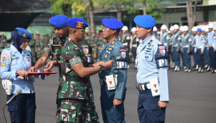 Dandenpom Lanudal Juanda Ikuti Gelar Opsgaktib dan Yustisi Polisi Militer TA. 2024