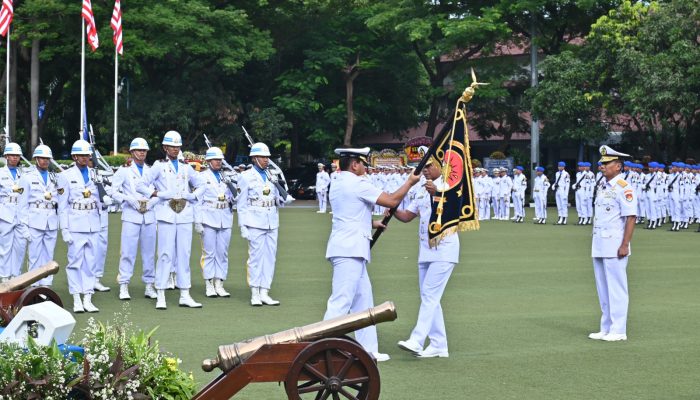 Danlantamal VI Hadiri Sertijab Pangkoarmada RI