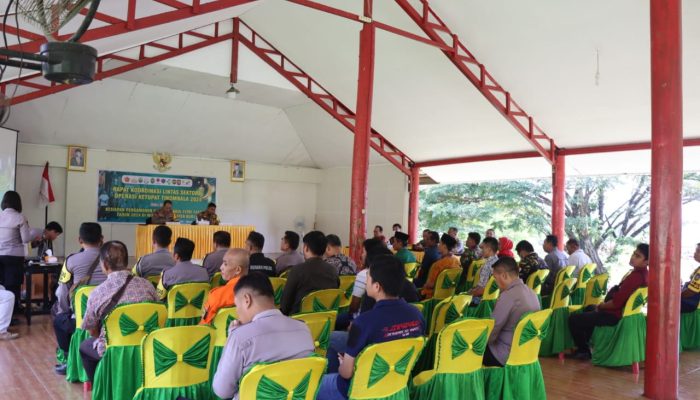 Jelang Idul Fitri 1445 H, Polres Buol Gelar Rakor Lintas Sektoral Kesiapan Ops Ketupat Tinombala – 2024