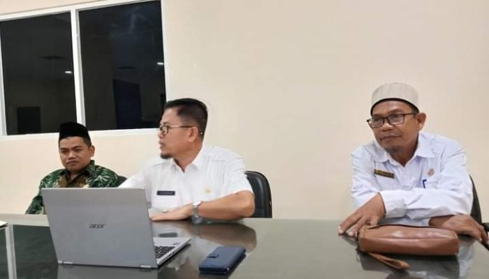 Persiapan Malam Takbiran dan Shalat Idul Fitri 1445 H, PJ. Sekda Buol Pimpin Rapat