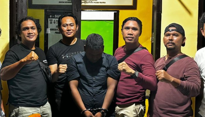 Sejak dilantik Kasat Narkoba Polres Tolitoli, IPTU Herman Yosep telah ungkap 7 kasus Peredaran Sabu