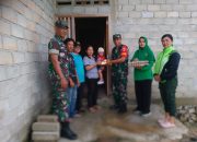 Koramil Pamona Selatan beri bantuan untuk keluarga terdampak Stunting