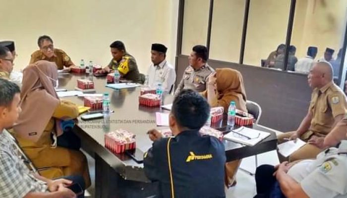 Drs. Moh. Kasim, MM,Pimpin Rapat Persiapan Keberangkatan Calon Jama’ah Haji Kan Buol