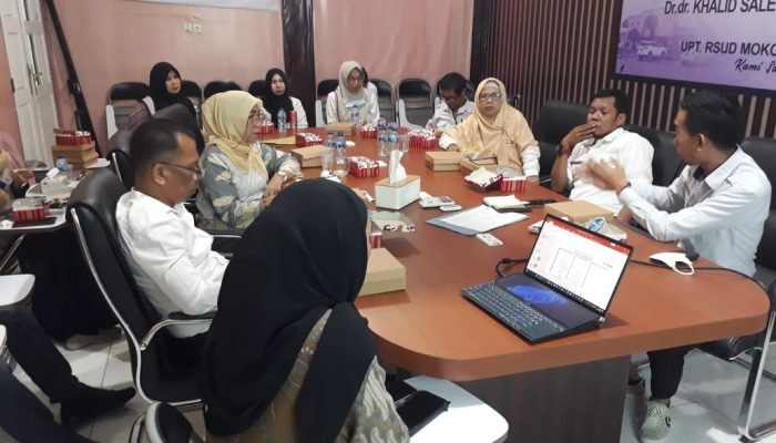 UPT RSUD Mokolyuri Buol Gelar Sosialisasi Peningkatan Mutu dan Pelayanan Publik