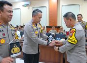 Polres Sigi Terima penghargaan atas Prestasi Penyelesaian Kasus