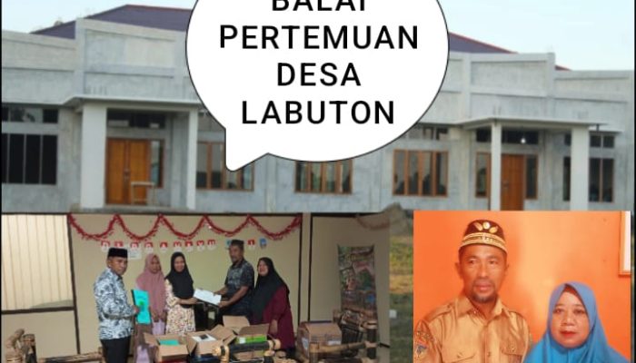Wakili Buol  Desa Labuton Kec.Gadung EVDESKEL Lomba Desa Meraih Nilai Tertinggi
