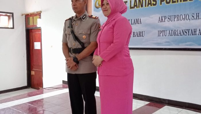 IPTU Adriansyah Artha dana jabat kasat lantas Polres Tolitoli