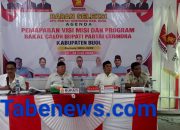Bacalon Bupati Buol H.Abdullah Batalipu,S.Sos, M.Si Hadiri Pemaparan Visi, Misi dan Program Dikantor DPC Partai Gerindra