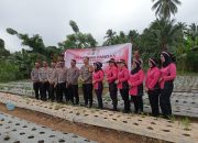 Jelang HUT Bhayangkara, Polres Tolitoli lakukan Giat Dukung Ketahanan Pangan