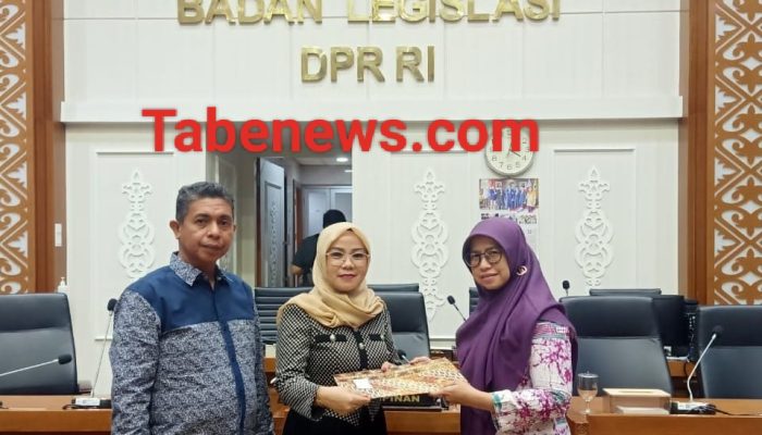 Ketua DPRD Buol Srikandi Batalipu Menyerahkan Hasil RDP Antara DPRD Buol dan FJB Soal Penolakan UU No 32 Tahun 2002