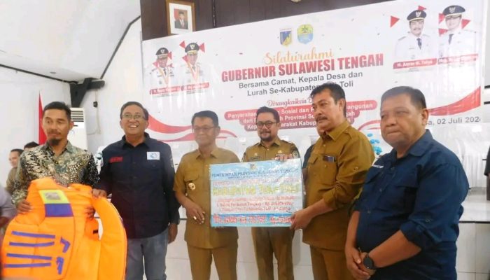 Kunker dan Silaturahmi Gubernur Sulteng di Kabupaten Tolitoli