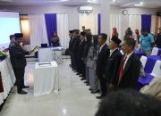 Muhammad singara lantik 11 kasek kecamatan se kabupaten Buol ” segera lakukan tugas sesuai tupoksi”