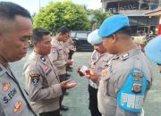 “PROVOS POLRES TOLITOLI BERGERAK PERIKSA ANGGOTA”