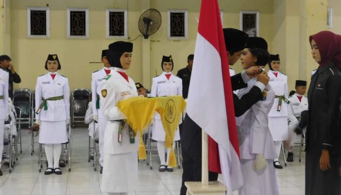 Wakil Bupati Tolitoli Kukuhkan Calon Paskibraka Tahun 2024 di Gedung Labong Boki