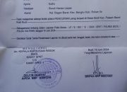 Kasus Pencurian Plat Besi di Desa Bodi, Pihak Polres Lambat Penanganannya