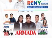 Perkiraan 10 Ribu Masa Akan Padati Konser BERANI Pasangan Anwar Hapid – Reny Lamajido (Cagub – Cawagub) Dikompleks Pertamina Kampung Bugis