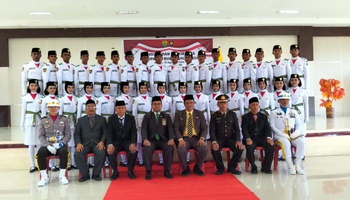 Moh Yamin Rahim SH MH Hadiri Pengukuhan Paskibraka Kabupaten Buol Tahun 2024