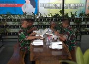 Korem 132/Tdl: Makan Siang Bersama sebagai Bentuk Kebersamaan menjalin Silaturahmi