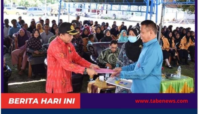 Suondo Sanua, S.Sos Hadiri Pelepasan 121 Siswa PKL, SMK Negeri 1 Bokat