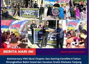 Anniversary YNCI Ke-4 Laksanakan Kegiatan Bakti Sosial dan Sunatan Gratis di Wisata Tanjung Dako