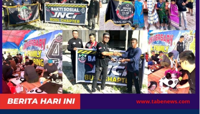 Anniversary YNCI Ke-4 Laksanakan Kegiatan Bakti Sosial dan Sunatan Gratis di Wisata Tanjung Dako