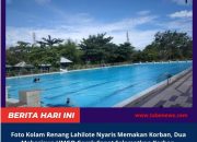 Seorang Remaja Nyaris Tenggelam di Kolam Renang Lahilote, Dua Mahasiswa UMGO Gerak Cepat Selamatkan Korban