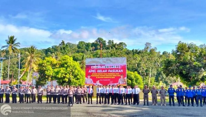 Sekda Hadiri Apel Gelar Pasukan Operasi Mantap Praja Tinombala