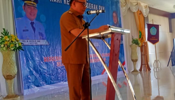 PJ. Bupati Buol M. Muchlis MM Mengucapkan Selamat HKG TP PKK Ke-52 Serta Membuka Rapat Konsultasi TP PKK Kab Buol 2024