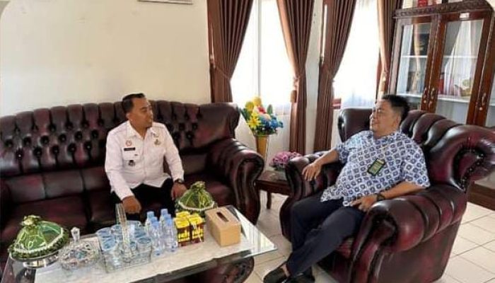 Kepala Lembaga Pemasyarakatan Kelas III Leok Silaturahmi dengan Pengadilan Negeri Buol