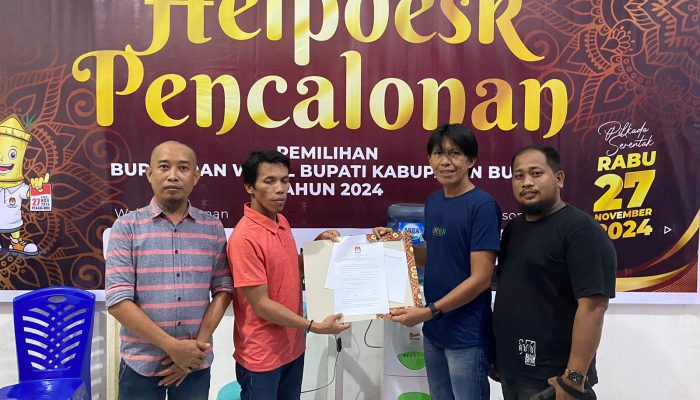 KPU Buol Serahkan Hasil Perbaikan Administrasi Ke Lima Paslon Bupati dan Wakil Bupati
