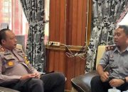 Kunjungan Silaturahmi Kepala Lapas Kelas III Leok ke Polres Buol
