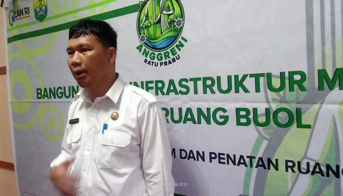 Dinas PUPR Buol Gelar Launching Bangun Green Infrastuktur dan Peletakan Batu Pertama Pembangunan Landscape