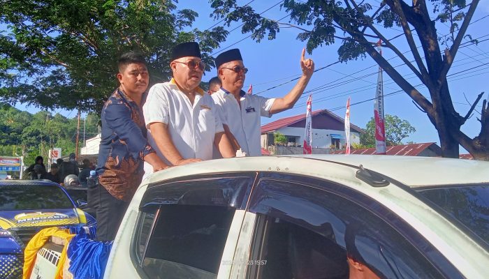 Pasangan No Urut 1 H. Boy dan Jhoni Dauda Ikuti Deklarasi Damai Pilkada 2024