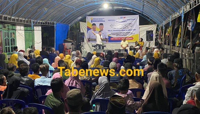 Paslon H. Boy dan Jhoni Dauda Nomor Urut 01 Gemparkan Kecamatan Lakea Kampanye PerdanaTerbatas