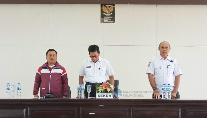 Pj. Sekda Buol Lepas Kontingen Popda Sulawesi Tengah