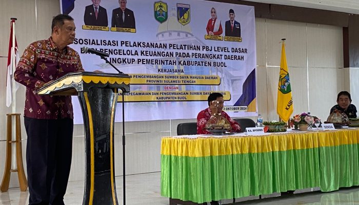 Tingkatkan Kompetensi Pegawai Pemkab Buol Gelar  Pelatihan PBJ Level Dasar