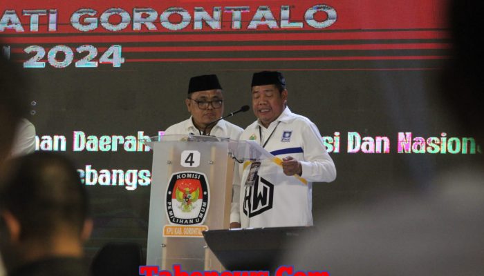 Tampil dengan lebih tenang, Hendra – Wasito Siap Dukung Pengembangan UMKM untuk Pemberdayaan Ekonomi Masyarakat Kabupaten Gorontalo.