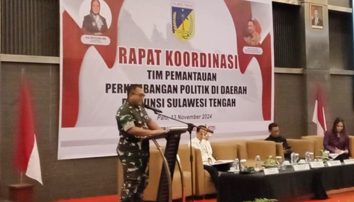Kasrem 132/Tdl Paparkan Strategi TNI dalam Menjamin Keamanan dan Netralitas Pilkada di Sulawesi Tengah