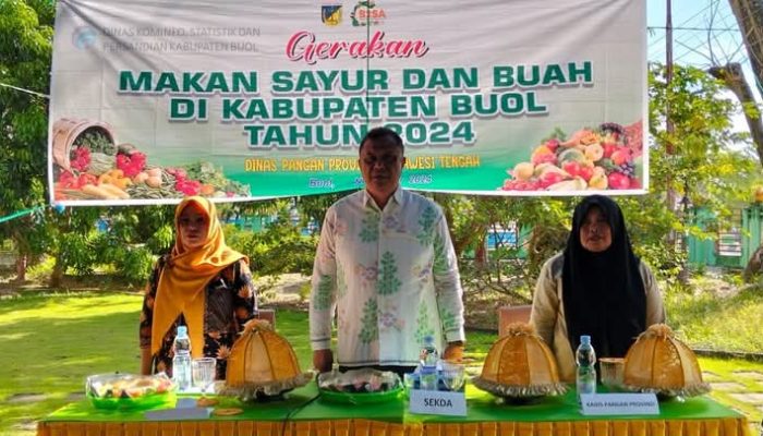 Pemda Buol Gelar Gerakan Makan Sayur dan Buol Demi Tingkatkan Kesehatan Masyarakat