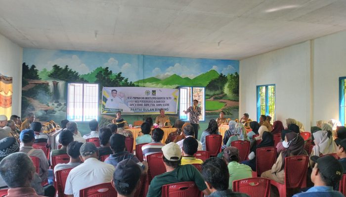 “Anhar Mallawa anggota DPRD Tolitoli laksanakan Reses berkwalitas di wilayah pemilihan”