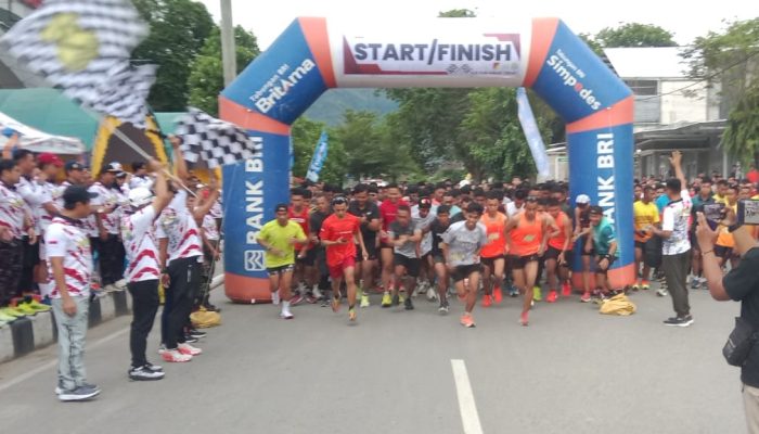 Memperingati Hari Juang Kartika ke-79, Kodim 1305/BT Gelar Fun Run 5K dan 10K