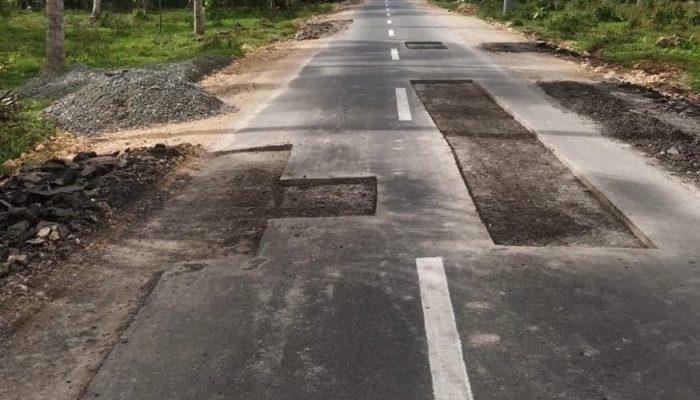 Proyek Jalan Bukal- Babal Senilai Rp 5.429 Miliar Dikeluhkan Warga, Dinilai Cepat Rusak
