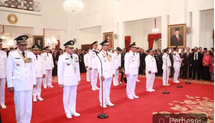 Prabowo Lantik Serentak Kepala Daerah se-Indonesia, Amran Hi Yahya Kembali Pimpin Tolitoli