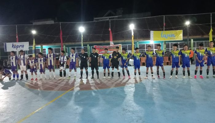 Final Futsal Competition VIII di MAN Tolitoli, SMP 1 dan SMP 3 Saling Adu Gengsi