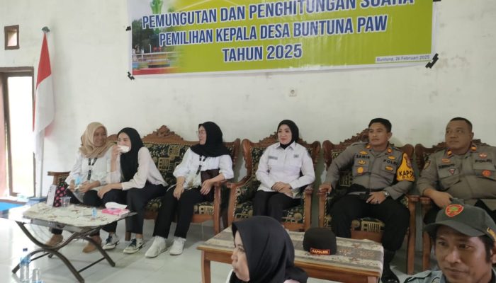 Pilkades serentak di 2 Desa, berhenti sampai di kantor Desa, ini pemenangnya