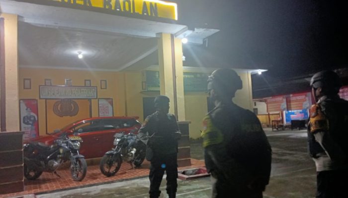 Kapolsek Baolan tindak lanjut ketegasan Kapolres Tolitoli AKBP Wayan wayracana Aryawan Sik di hadapan bupati Tolitoli untuk kondusifitas “