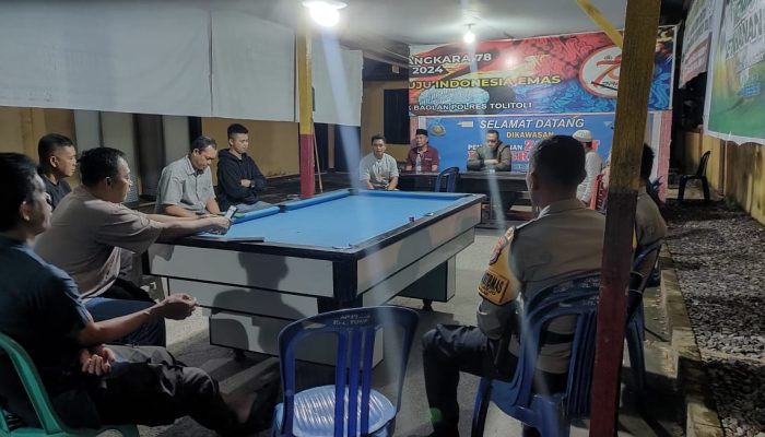 “5 unit pelaku balapan dan knalpot Brong’ diamankan di Polsek Baolan malam ini, siang baksos malam tangkap motor “