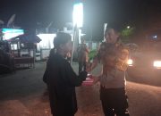 “Bagi makanan sahur Kapolsek Baolan, ketemu pelaku balapan yang jatuh,dan ketemu penyapu jalan siswi kelas 1 Mts Muhammadiyah”